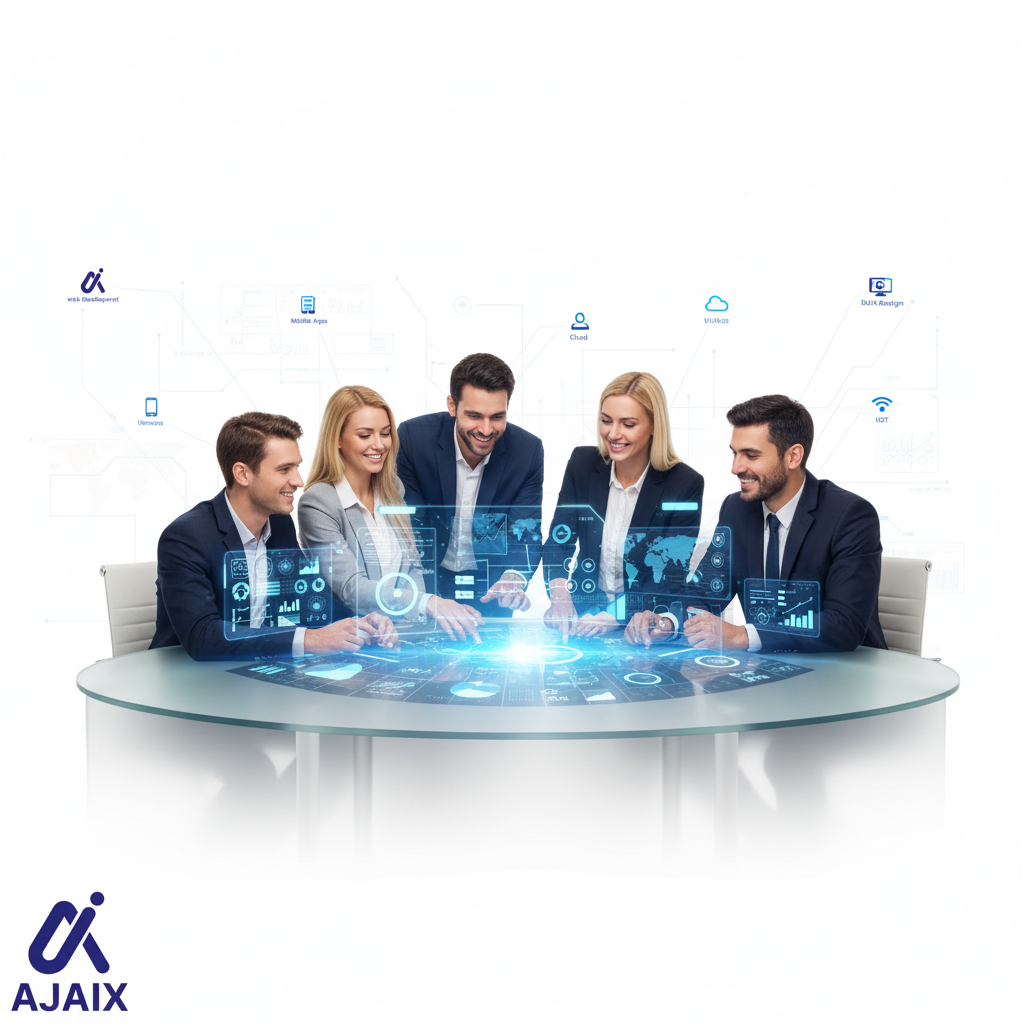 Modern office workspace